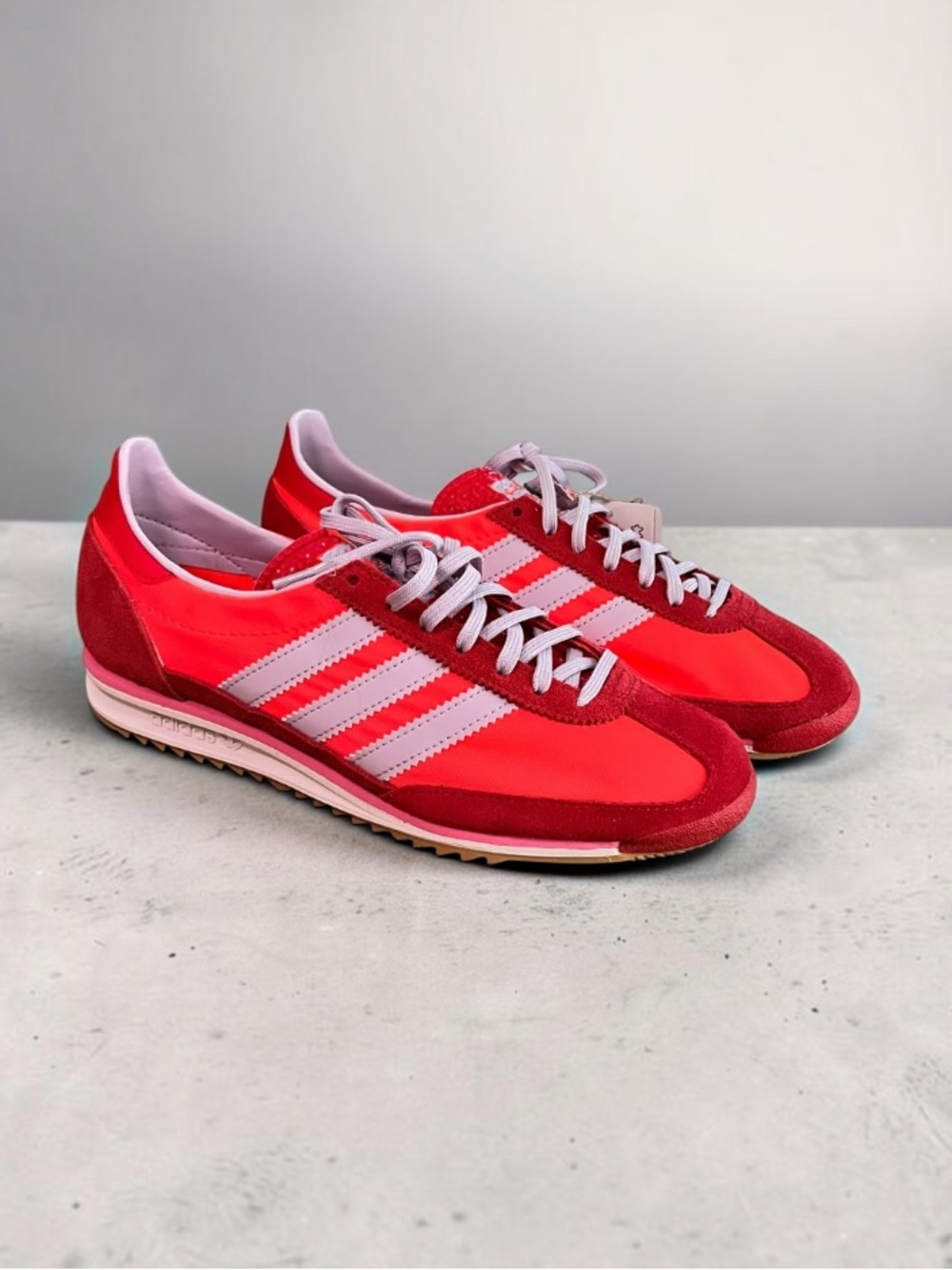 Adidas SL 72 OG Solar Red Ice Lavender Sneakers Women’s 8